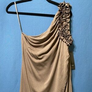 New one opened shoulder top cotton size M